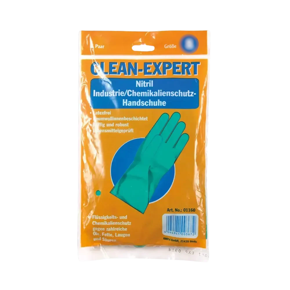 Lagerartikel(0000089)0000089-AMPriClean-ExpertChemikalienschutzhandschuheNitril%2Cgr%C3%BCn%2CGr%C3%B6sseM%2Csize8-9%2CChemikalienschutzTypA-1PaarPaket-01160-M(2)
