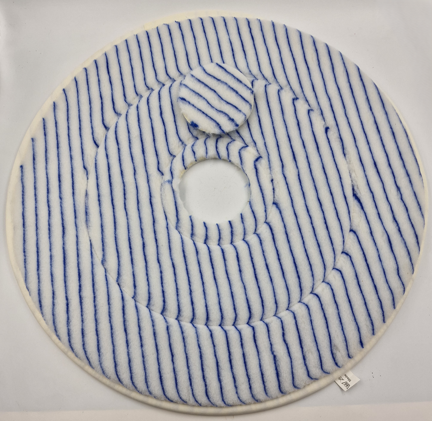 Lagerartikel(0000719)0000719-GlitFloorPadsBodenreinigungsscheibenPolyPadMikrofaserweissmitblauenStreifen%2C21533mm(4)